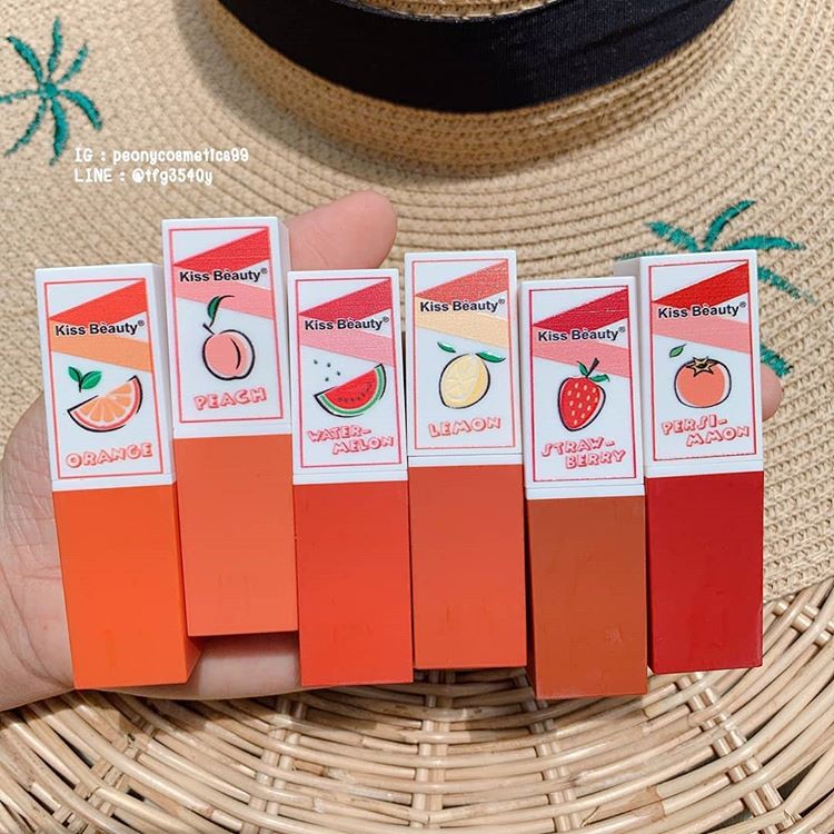 Son Thỏi Kiss Beauty Hoa Quả Fruit Matte Lipstick | BigBuy360 - bigbuy360.vn