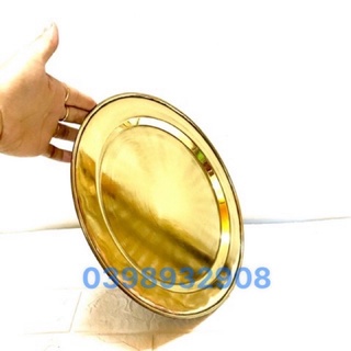 MÂM ĐỒNG TRƠN 30 cm CHẤT LIỆU BẰNG ĐỒNG 100%