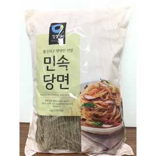 Miến Hàn Quốc, miến khoai lang Hàn Quốc MIWON GÓI 500g