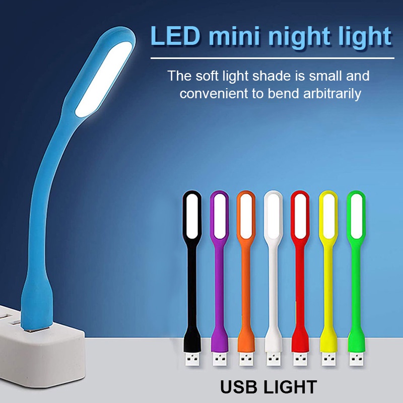 Đèn led USB dẻo mini siêu sáng và nhiều màu 5V 1.2W cho máy tính xách tay / máy tính