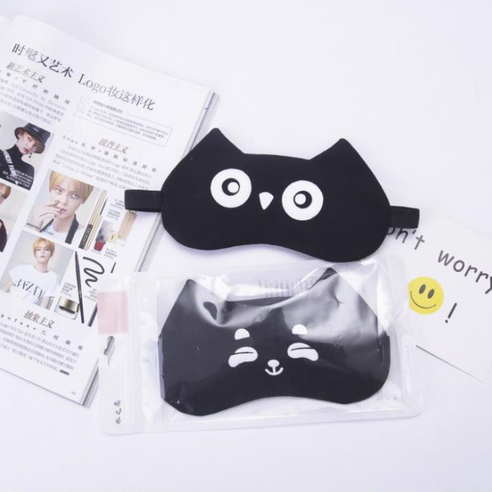 Bịt mắt hình dễ thương che sáng ngủ trưa xả kho HEAD SHOP