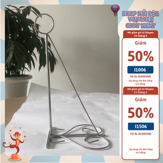 [MÃ SRJU11537 GIẢM 50% ĐƠN TỪ 0Đ] Móc treo lồng chim gắn tường làm bằng inox dùng để treo nhiều loại lồng chim