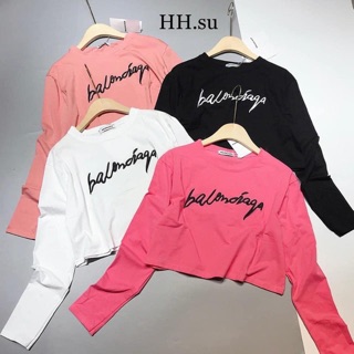 ÁO CROPTOP THÊU CHỮ