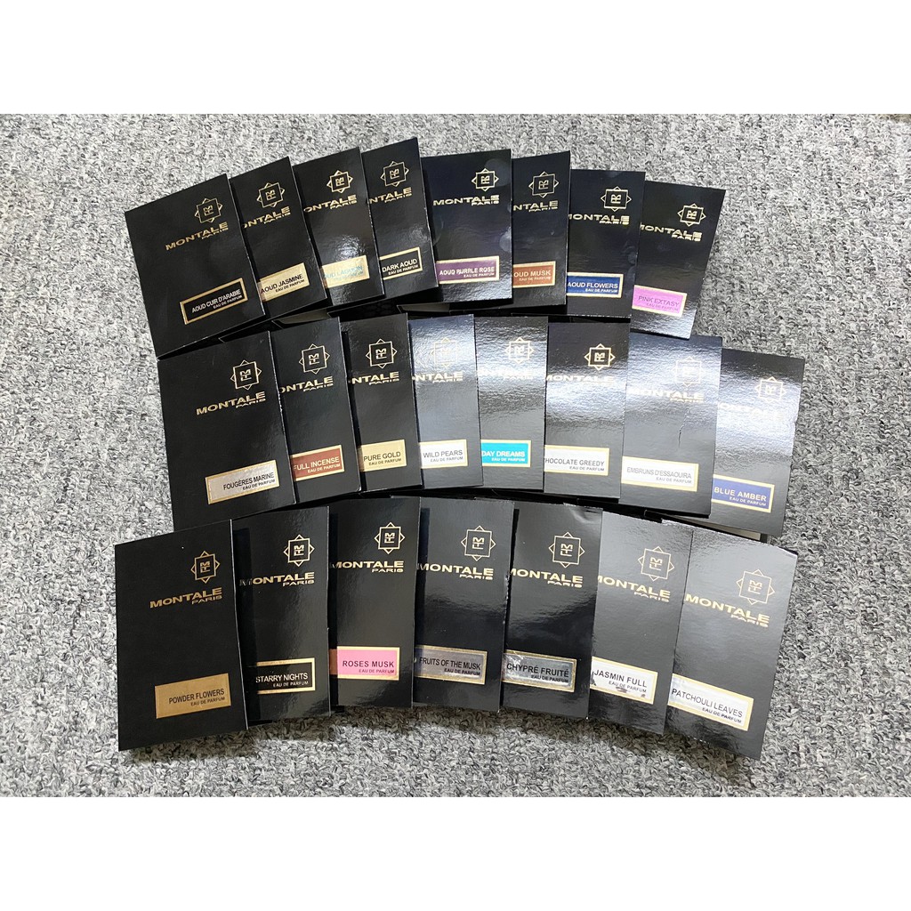 💥 Mẫu thử nước hoa nam / nữ Montale - Part 1 | Thế Giới Skin Care