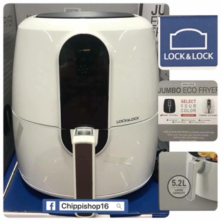 🍓NỒI CHIÊN KHÔNG DẦU LOCK&LOCK 5.2L🍓 (2.690k)