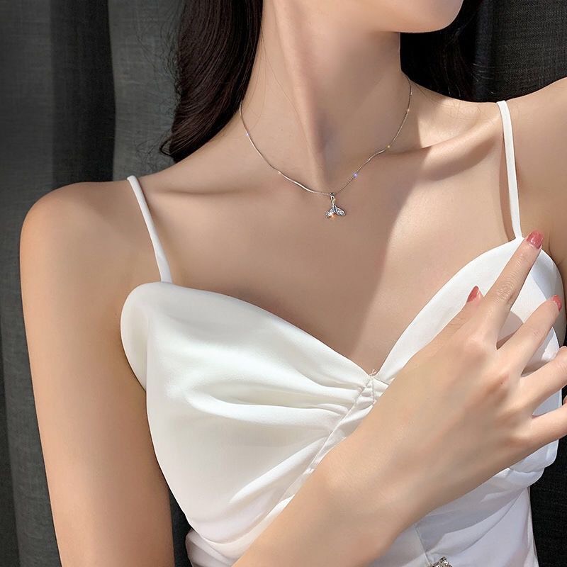 Dây chuyền nữ Madeline V52 đuôi cá đính đá tuyệt đẹp