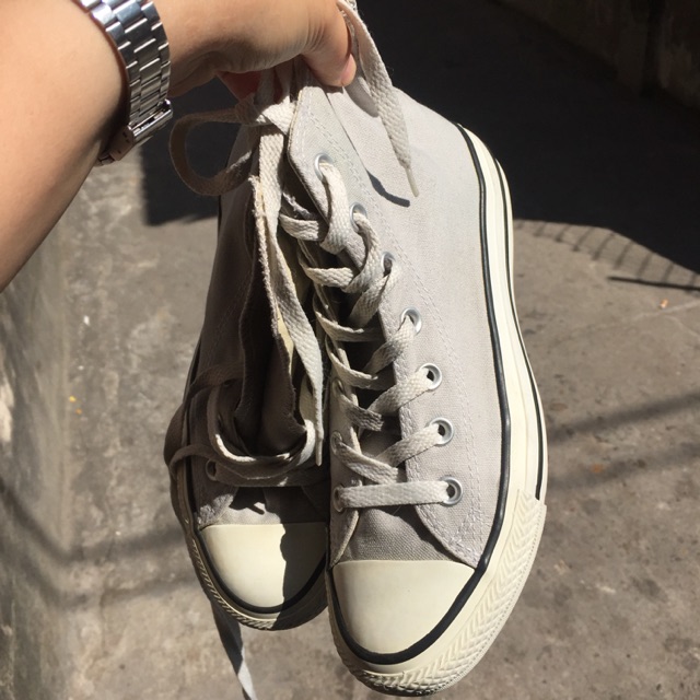 Converse cổ cao xám khói 2hand