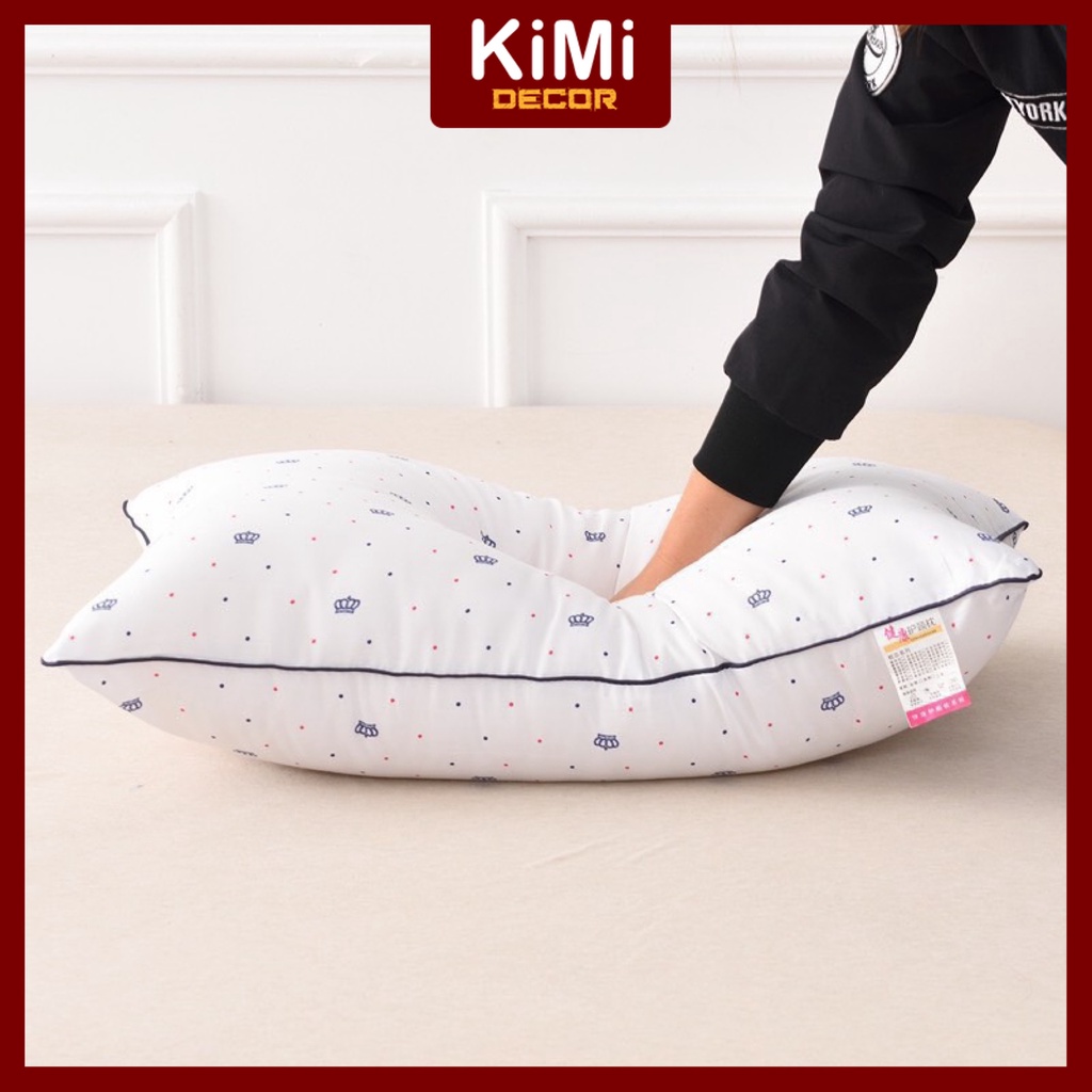 RUỘT GỐI NẰM Cao Cấp VUA GỐI Hilton Nhân Tạo Êm Ái Kháng Khuẩn Chuẩn Khách Sạn 5 Sao - KiMi_Decor0