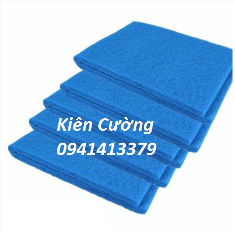 Xốp lọc màu xanh 90cm x 30cm lọc nước siêu sạch cho bể cá cảnh