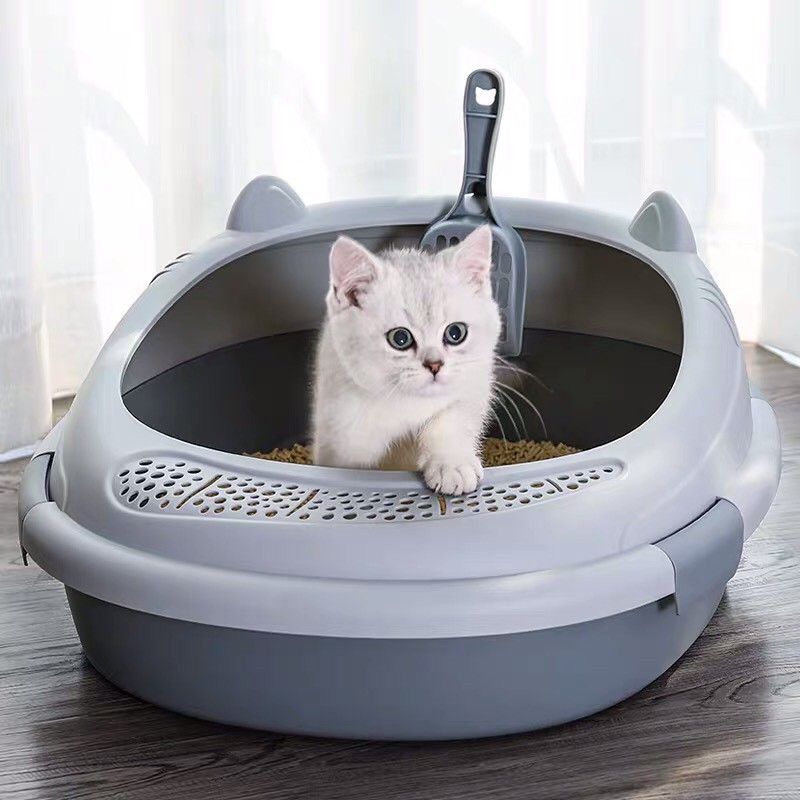 Khay vệ sinh cho mèo (kèm xẻng)