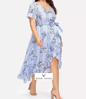 Đầm hoạ tiết bigsize
