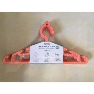 Set 10 Móc áo trẻ em Inochi (MA185) (tiêu chuẩn Nhật Bản)