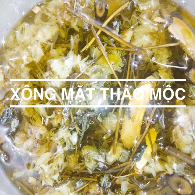 XÔNG MẶT HOA CÚC THẢO MỘC