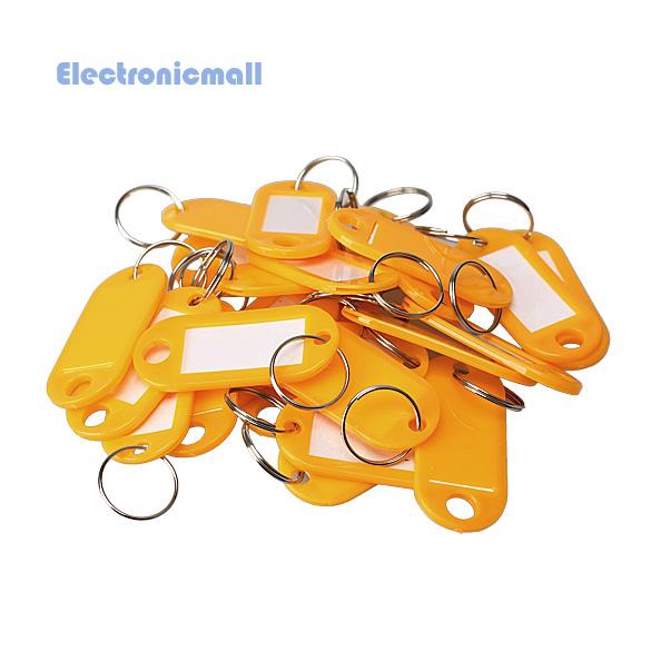 Set 100 Móc Khóa Nhựa Ghi Thông Tin Cá Nhân