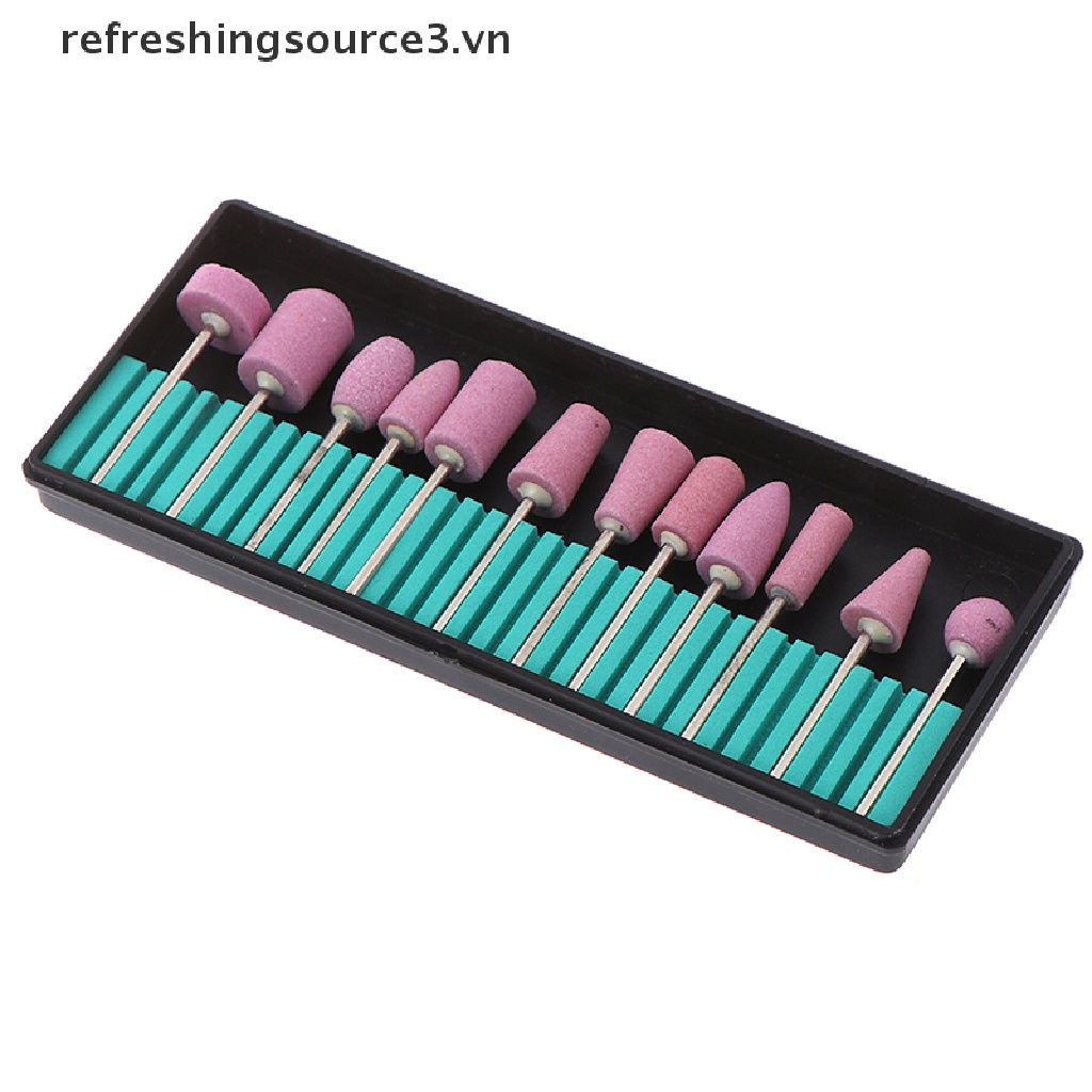 Bộ 12 Đầu Mài Móng Tay 2.35mm Chuyên Dụng
