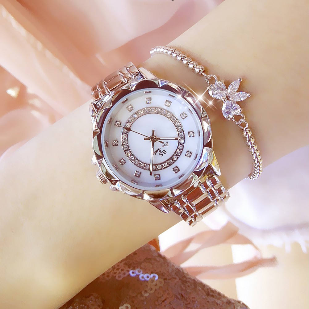 [Mã FAMAYFA2 giảm 10K đơn 50K] Đồng hồ thời trang nữ BS beesister BS05 cá tính cực đẹp | BigBuy360 - bigbuy360.vn