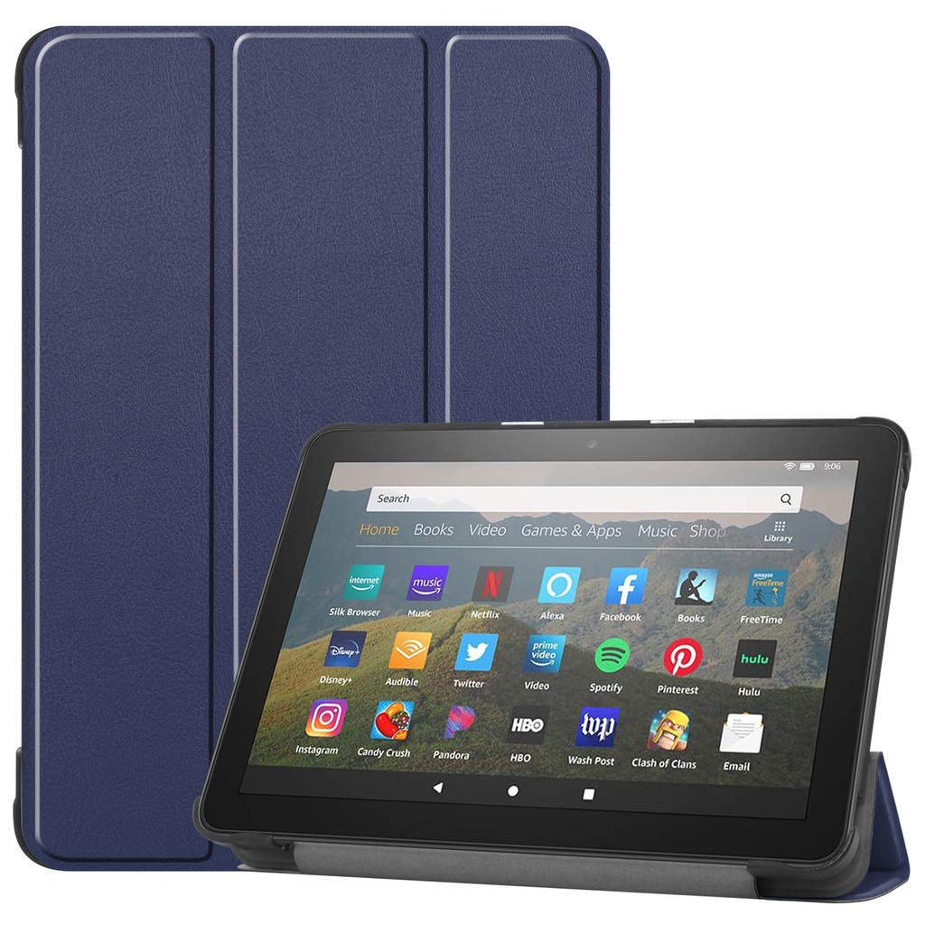 Ốp Lưng Da PU Bảo Vệ Cho Amazon Fire HD 8 2020 / Amazon Fire HD 8 Plus 2020