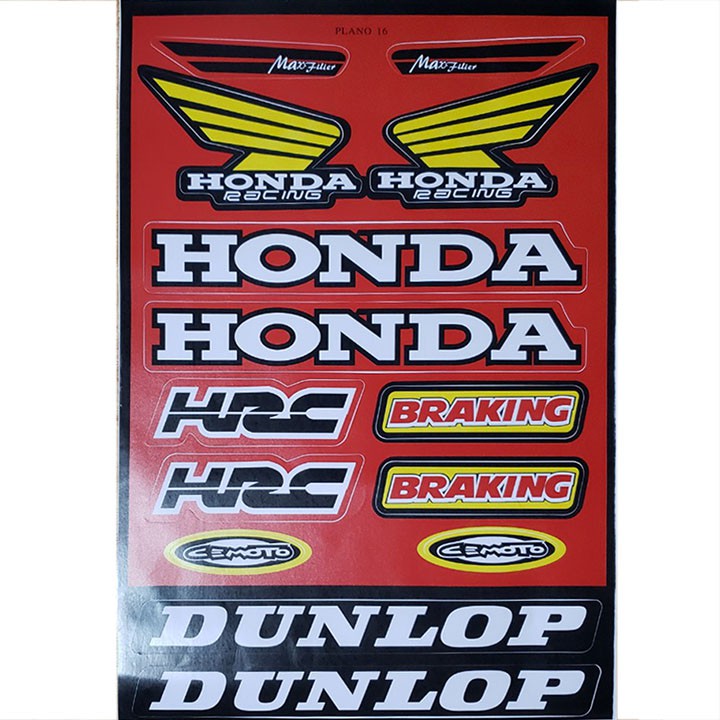 DECAL TRANG TRÍ XE HONDA