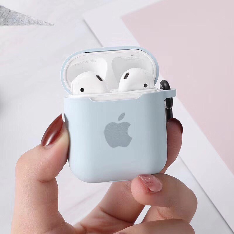 Bao silicons Airpods siêu mỏng chống bẫn nhiều màu sắc