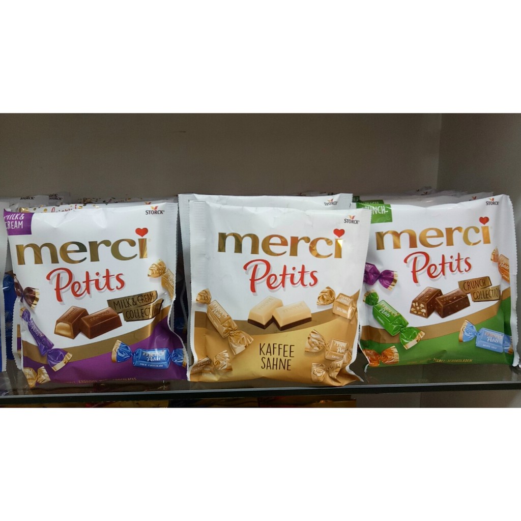 Kẹo chocolate Merci Petits Đức, gói 125 gam