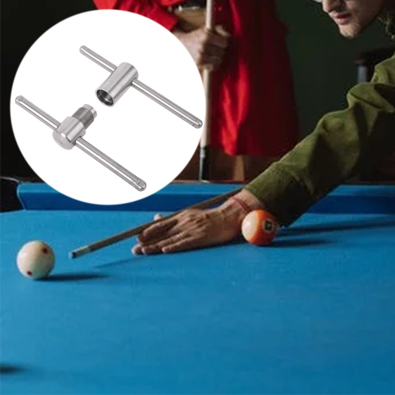 Đầu Ép Mài Bằng Thép Không Gỉ 14mm Cho Cây Cơ Bida