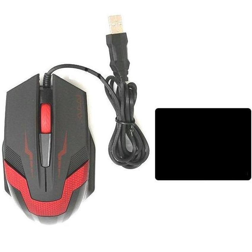Bộ chuột game thủ có dây I5 và miếng lót chuột