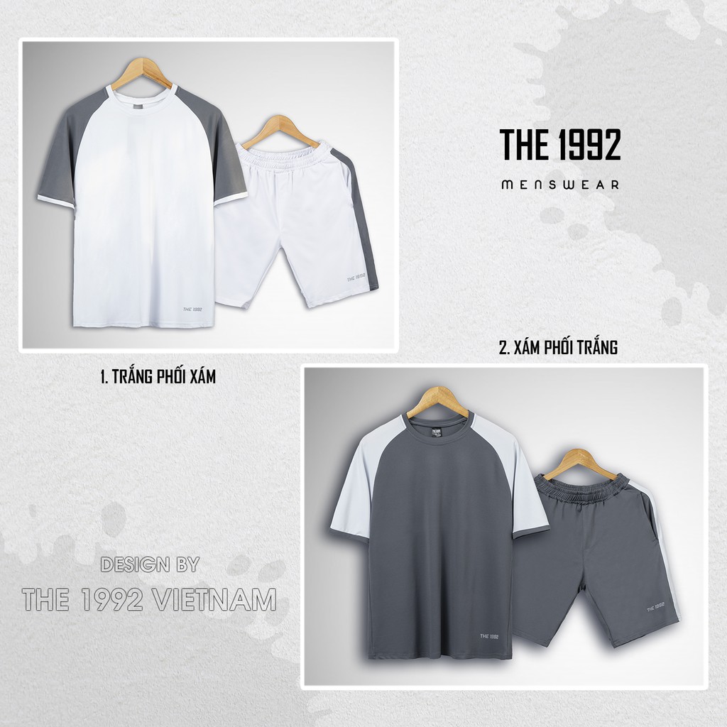 Đồ bộ nam THE 1992 Bộ thể thao nam cao cấp phối màu | BigBuy360 - bigbuy360.vn