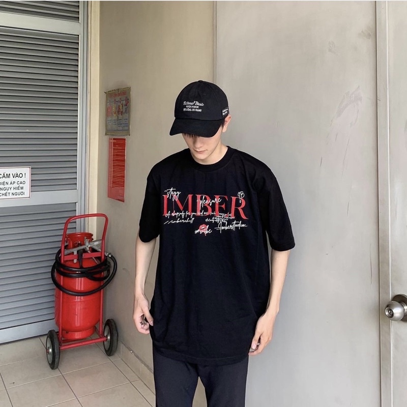 ÁO THUN IMBER VIBE TEE/BLACK