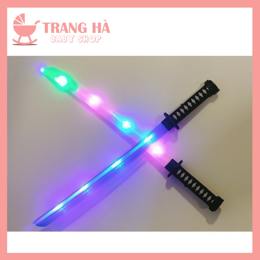 [RẺ VÔ ĐỊCH] Đồ Chơi Kiếm Nhựa Katana - Đồ Chơi Kiếm Katana Nhựa Có Đèn Và Âm Thanh Có Tặng Kèm Pin