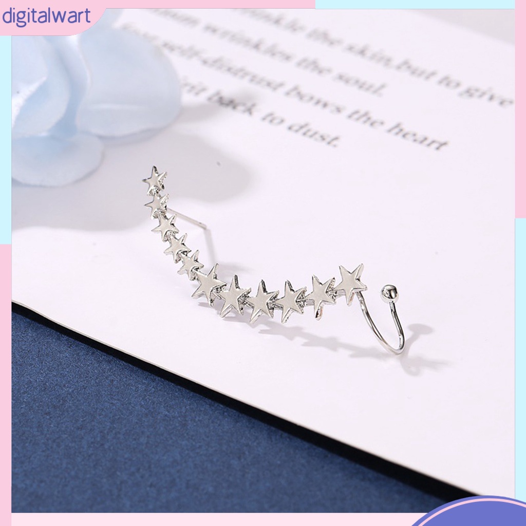 Khuyên vành tai hình ngôi sao năm cánh thời trang cho nữ