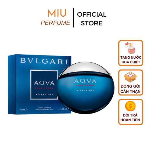NƯỚC HOA BVLGARI AQVA 100ml - Dầu Thơm BVLgari Aqva Pour Homme