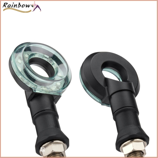 1 Cặp Đèn Led Xi Nhan Hình Tròn Rỗng Chuyên Dụng Cho Xe Mô Tô