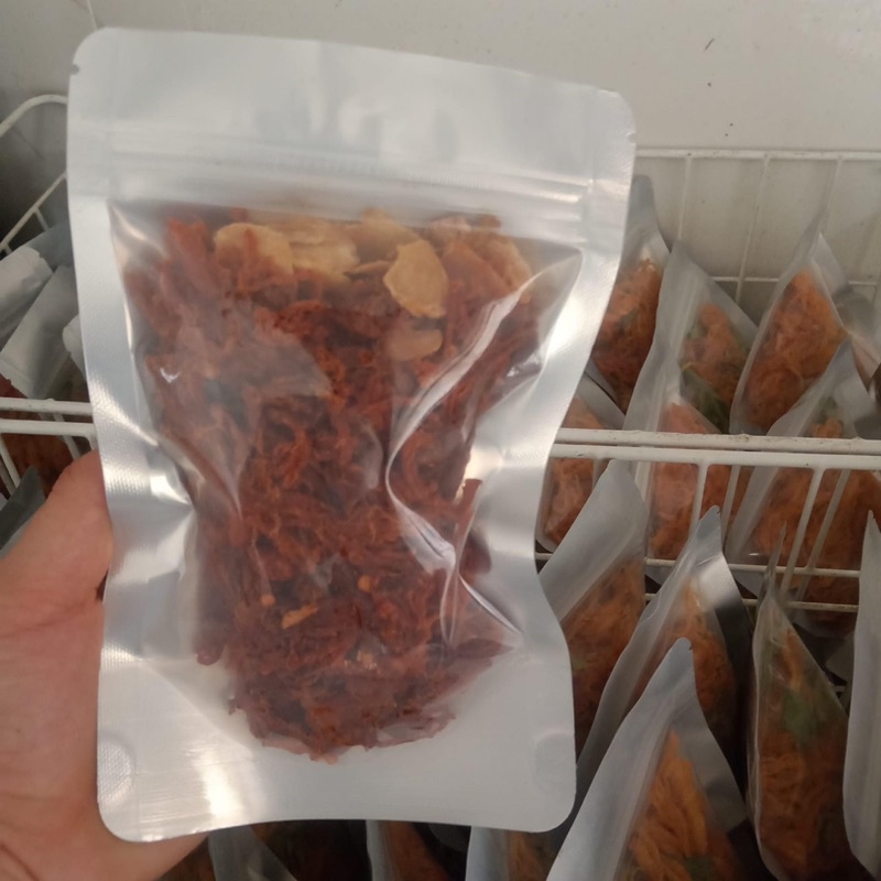 100g khô gà lá chanh, khô heo cháy tỏi, khô bò, khô mực nước dừa túi zip đồ ăn vặt ngon giá rẻ