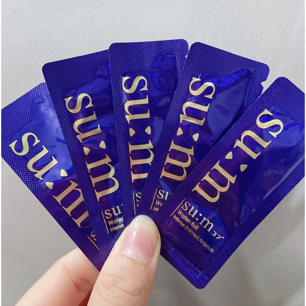 TINH CHẤT VÀNG SUM XANH AMPOULE , gói mini 1ml/gói