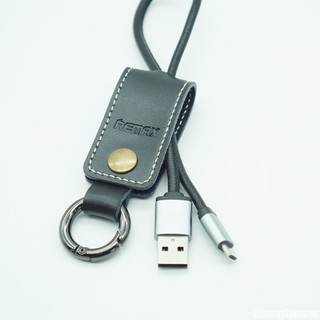 CÁP BỌC DA MICRO USB REMAX RC-034M