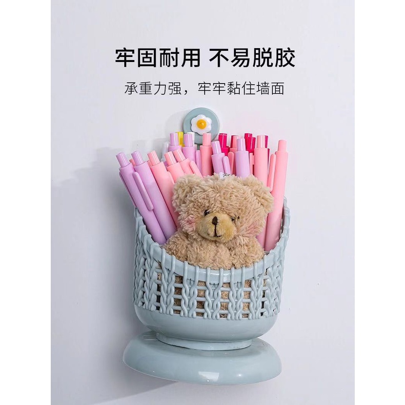 Set 5 Móc Treo Đồ Dán Tường Đáng Yêu Hình Nhân Vật Hoạt Hình