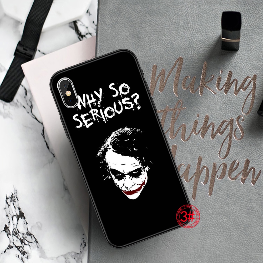 Ốp Điện Thoại TPU Mềm Hình Nhân Vật Joker 24YTH Cho Iphone 6 6S 7 8 Plus X XS XR 11 Pro Max
