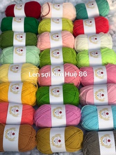 Len Best Wool cuộn 50g ( từ màu 01 đến 50)