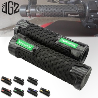 Tay nắm bằng sợi carbon cho xe máy Kawasaki Ninja 250 300 Z250 Z900 Z800 Z1000 VERYS ER6N ZX6R