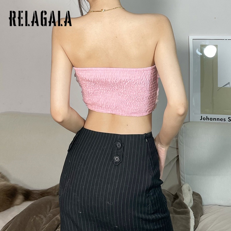 Áo Hai Dây Dáng Ôm Hở Lưng Quyến Rũ Thời Trang Cho Nữ