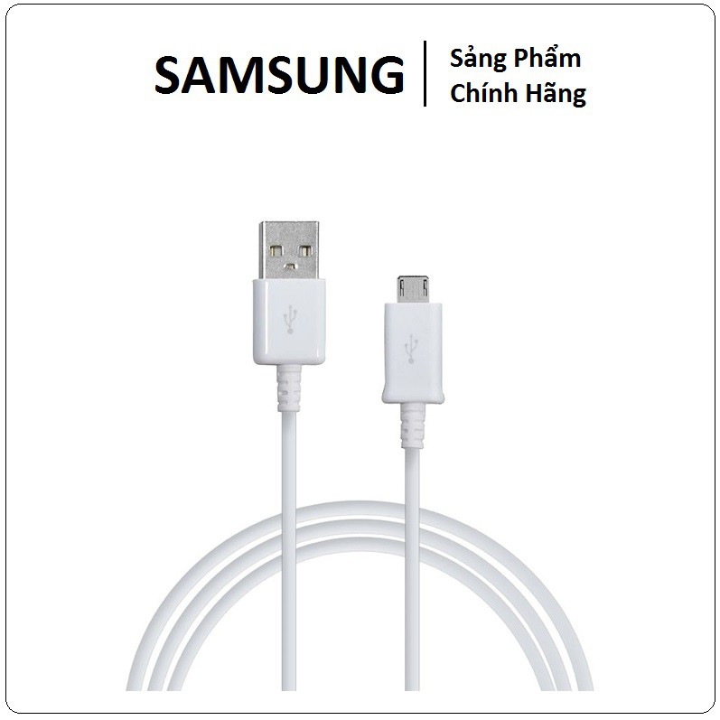 Dây Cáp Sạc Nhanh Samsung Chính Hãng Micro USB ( Dài 1,2m) - BH 1 Đổi 1