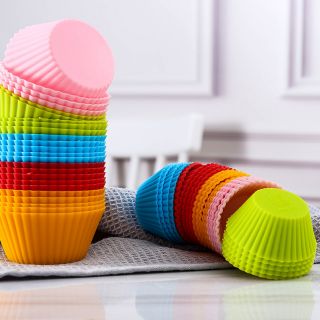 Khuôn Silicone Tròn miệng 7cm (Có Sẵn)