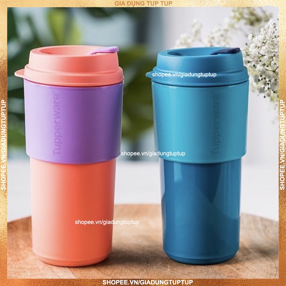 Ly Coffee To Go 490ML TẶNG Quai Xách Tupperware