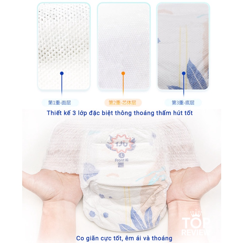 Tã Bỉm Dán/Quần YOULI XANH S108/M92/M88/L84/XL80/XXL72/XXXL68 nội địa mẫu mới nhất