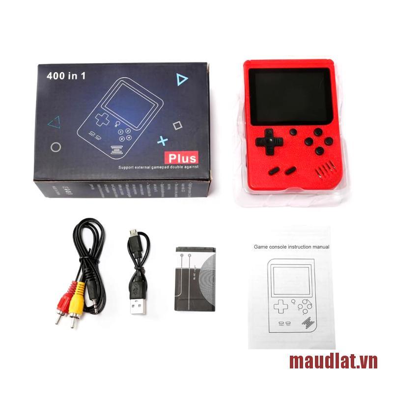 Maudlat Handheld Game Console, Retro Mini Game Player with 400 Classic FC Games