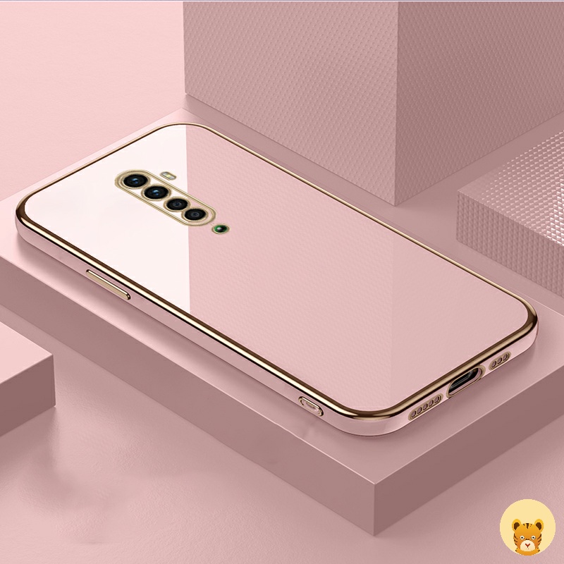 Ốp Điện Thoại Mạ Điện 7 Màu Sang Trọng Đơn Giản Dành Cho Oppo Reno 2Z 2F Reno 2