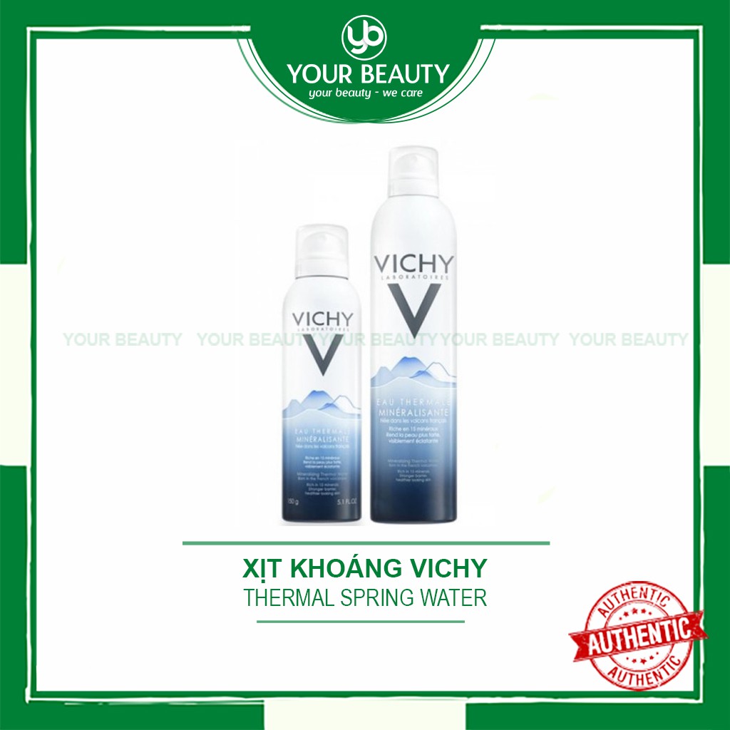 XỊT KHOÁNG VICHY DƯỠNG DA CẤP ẨM THERMAL SPRING WATER 150, 300ML