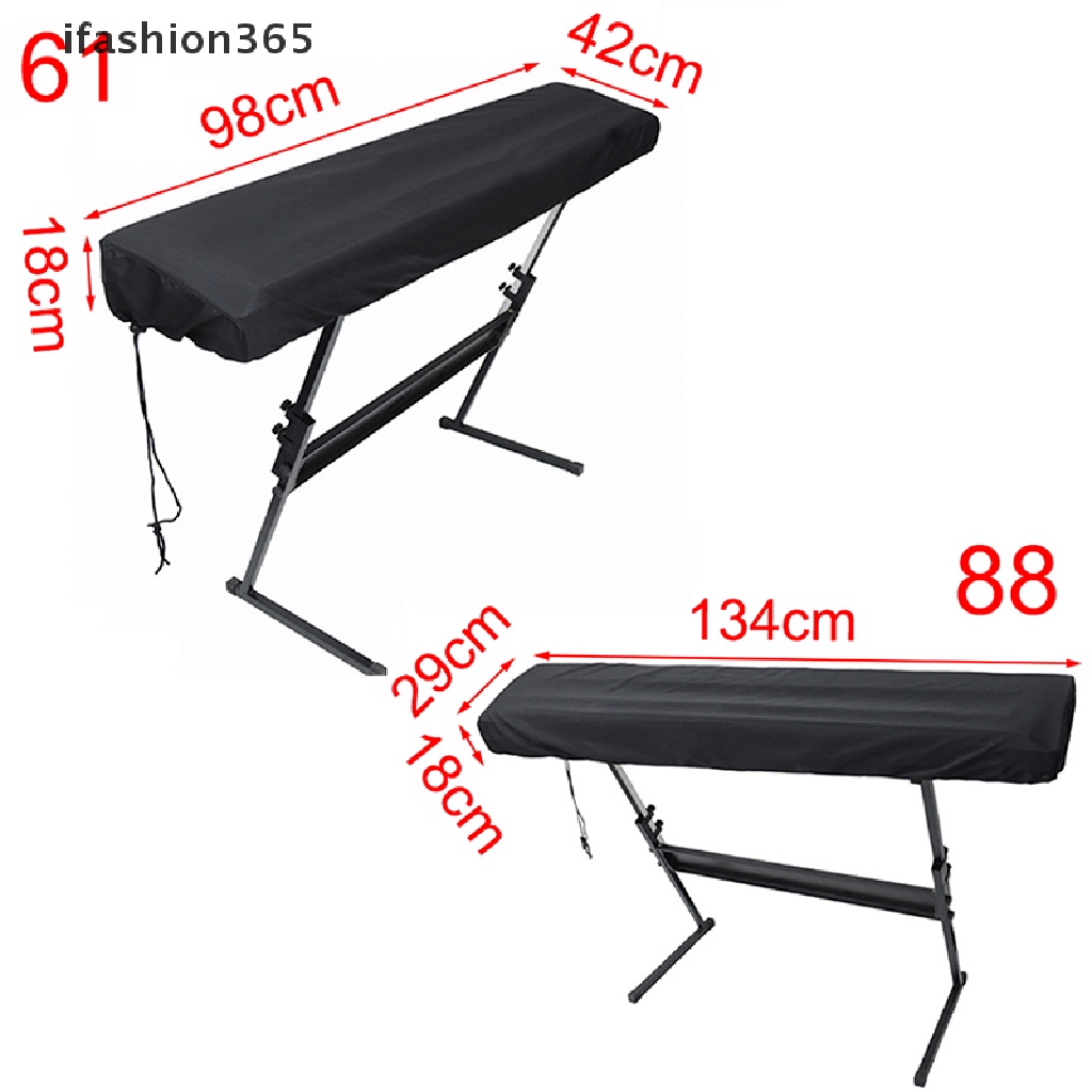 Vỏ Bọc Bảo Vệ Bàn Phím Đàn Piano Điện 61 / 88 Có Dây Rút ifashion365 Vn