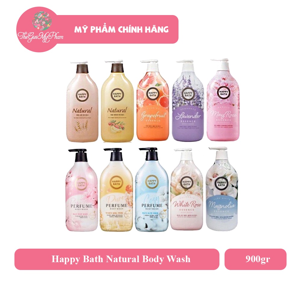 Sữa Tắm Happy Bath Hàn Quốc 900g