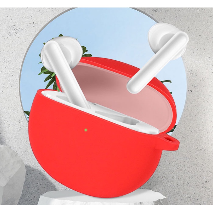 Ốp bảo vệ hộp đựng tai nghe airpods OPPO Enco Air xinh xắn Vỏ bảo vệ hộp sạc tai nghe Oppo Enco Air